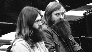 1983 zogen die Grünen in den Bundestag ein. 