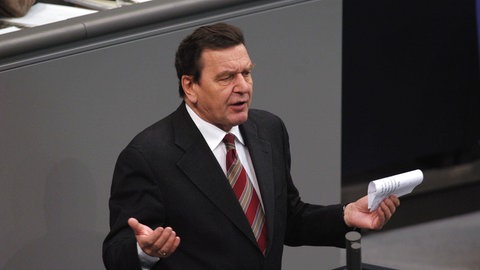 Bundeskanzler Gerhard Schröder 2003