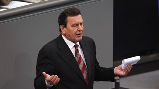 Bundeskanzler Gerhard Schröder 2003