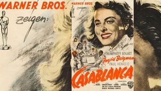 Ingrid Bergman in "Casablanca" (Poster von 1952)