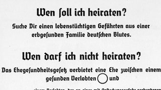 Bildtafel "Wen soll ich heiraten?": 