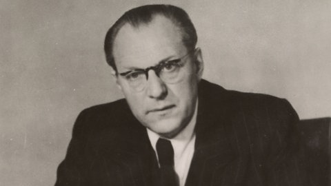 Der erste Ministerpräsident der DDR, Otto Grotewohl