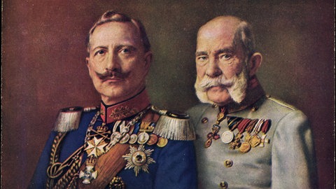 Kaiser Wilhelm II. und Kaiser Franz Joseph