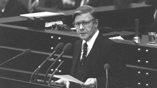 Rede von Bundeskanzler Helmut Schmidt zum Thema Terrorismus im Deutschen Bundestag am 20.10.1977