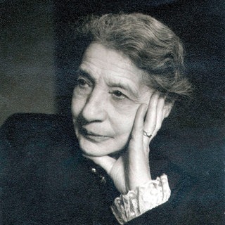 Die Physiker in Lise Meitner (1878 - 1968), undatierte Aufnahme