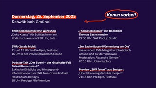 SWR Regiotour: Das gesamte Programm