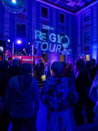 SWR3 Party im Prediger in Schwäbisch Gmünd im Rahmen der SWR Regiotour.