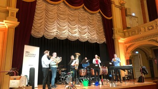 Musiker vom SWR Symphonieorchester bei der Regiotour 2025