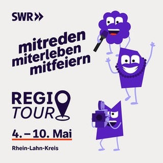 Die SWR Regiotour 2026 im Rhein-Lahn-Kreis.