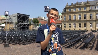 ARD Young Reporter Jan nimmt uns auf dem SWR Sommerfestival 2023 in Stuttgart mit für einen Blick hinter die Kulissen.
