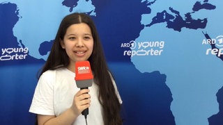 Soraja und Mariam berichten als ARD Young Reporter live vom SWR Sommerfestival 2023 in Stuttgart.