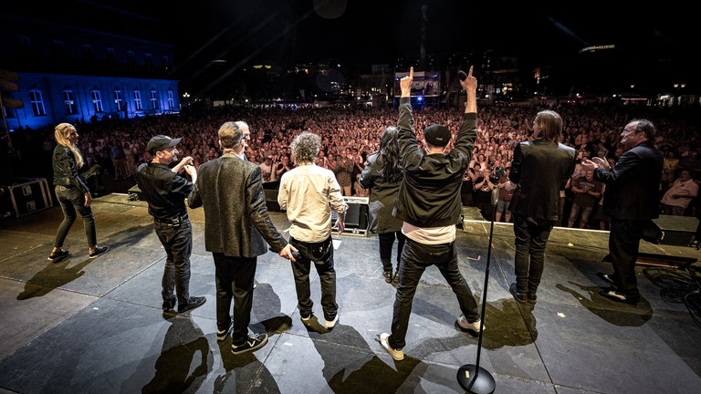 Die Premiere der Show "Viva la Vida" bei SWR1 Pop & Poesie beim SWR Sommerfestival