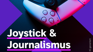 KI-Podcast „Joystick & Journalismus“ 