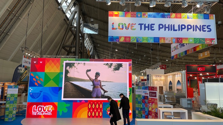 Stand des Partnerlands Philippinen auf der CMT