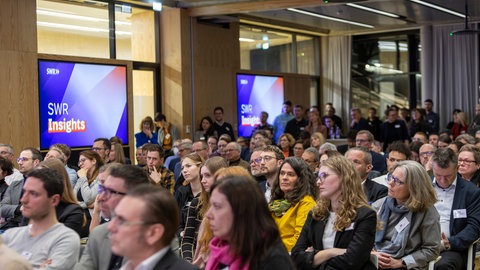 Eindrücke der Veranstaltung SWR Insights am 19. Februar im Medienzentrum Baden-Baden