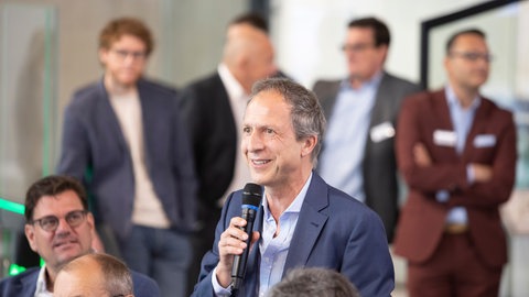 Region trifft SWR im neuen Medienzentrum des SWR am Standort Baden-Baden, am 21.09.2023