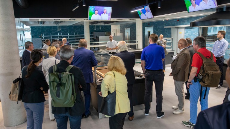Region trifft SWR im neuen Medienzentrum des SWR am Standort Baden-Baden, am 21.09.2023