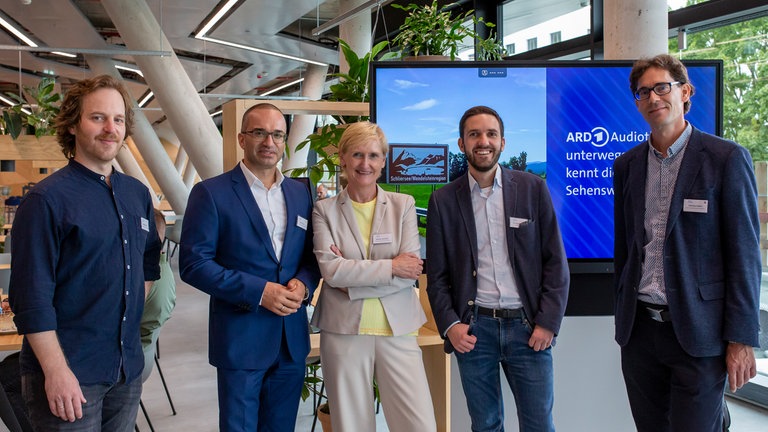Region trifft SWR im neuen Medienzentrum des SWR am Standort Baden-Baden, am 21.09.2023