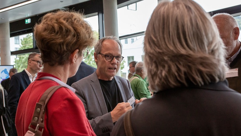 Region trifft SWR im neuen Medienzentrum des SWR am Standort Baden-Baden, am 21.09.2023