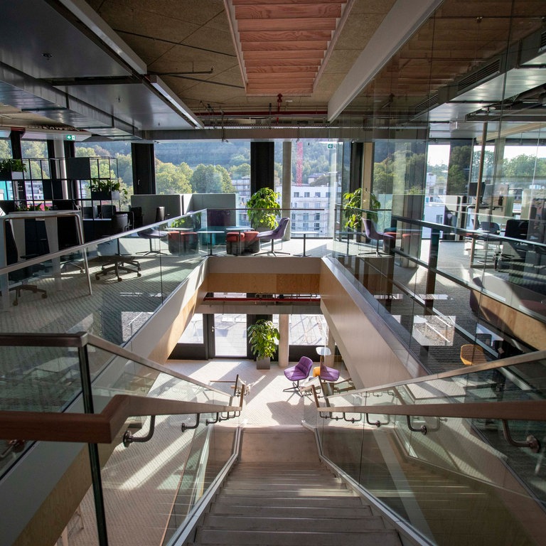 Das neue SWR Medienzentrum am Standort Baden-Baden.