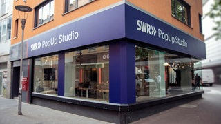 Das SWR PopUp Studio in der Mainzer Betzelsstraße 27