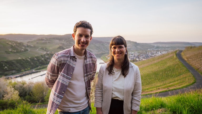 Katharina Feißt und Julian Camargo erkunden für die SWR Regiotour eine Woche lang den Landkreis Bernkastel-Wittlich