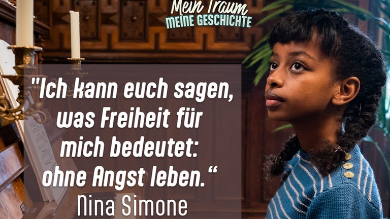 Nina Simone - gespielt von Mahlet Paulke