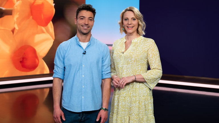 Ramon Babazadeh und Jana Kübel
