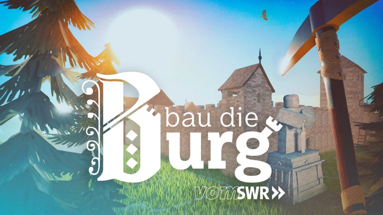 Keyvisual von "Bau die Burg" auf Roblox