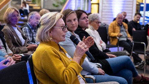 Gundi Mertens, stellvertretende Vorsitzende des Staufersaga Vereins in Schwäbisch Gmünd.