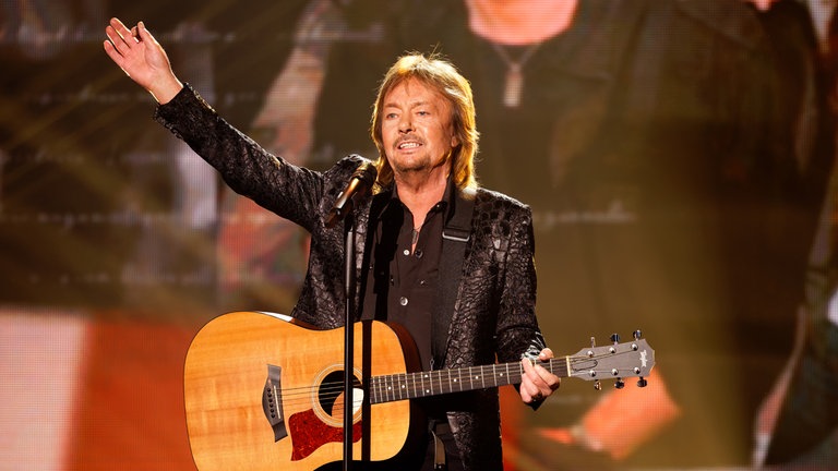 Chris Norman zu Gast in der „Beatrice-Egli-Show“.
