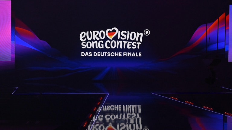 Die leere Bühne beim "Eurovision Song Contest - Das deutsche Finale 2026"
