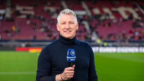 Portrait Bastian Schweinsteiger, Ex-Profi und ARD-Experte.