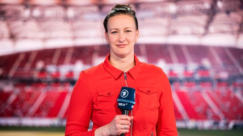 Porträt Almuth Schult, Ex-Profi und ARD-Expertin.