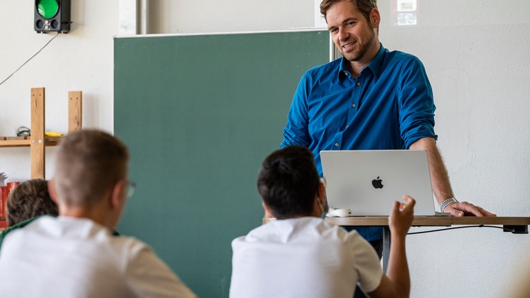 SWR Nachrichtenprofis in der Schule