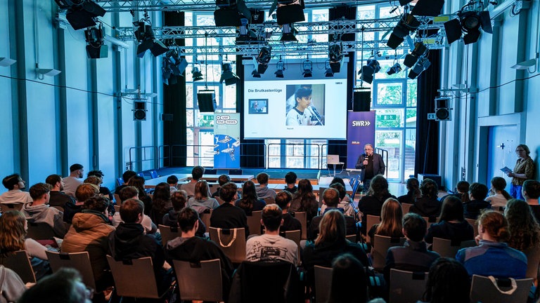 Newscamp im SWR Studio Freiburg