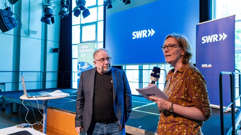Newscamp im SWR Studio Freiburg