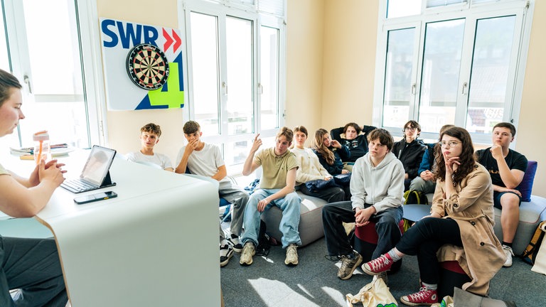 Newscamp im SWR Studio Freiburg