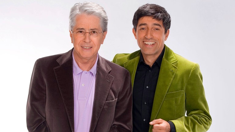 Die beiden Moderatoren Frank Elstner und Ranga Yogeshwar