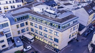 Das Bild zeigt das SWR Studio in Trier