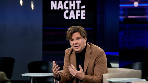 „Nachtcafé“ mit Michael Steinbrecher aus der Mainstage in Mainz © SWRBettina Müller