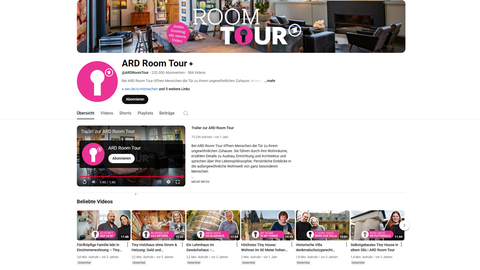 Homepage Youtube ARD Room Tour © SWR