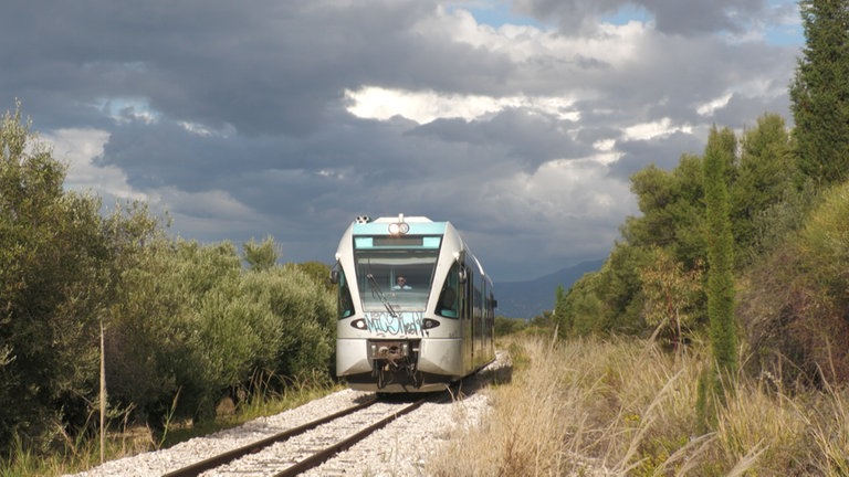 Triebwagen auf Meterspur