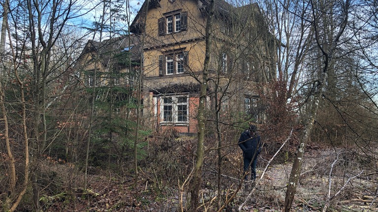 Bahnhof Schafhausen, heute in Privatbesitz.