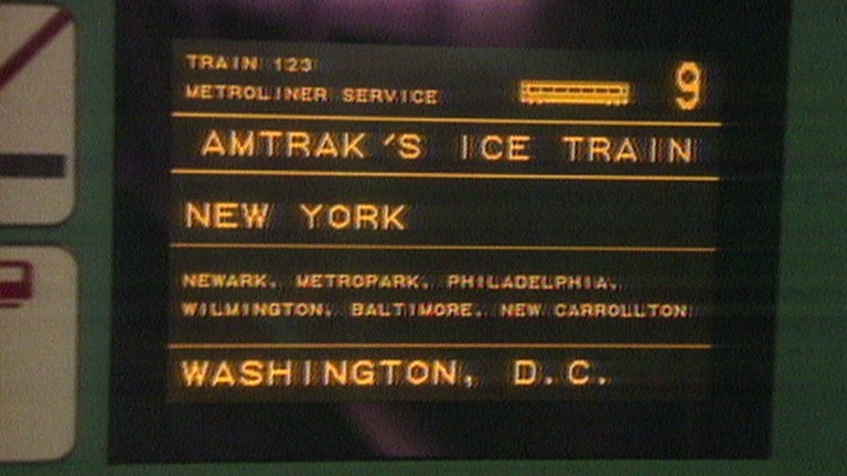 Ein interessantes Kapitel deutsch-amerikanischer Verkehrsgeschichte: Ein ICE der Deutschen Bahn fährt testweise auf nordamerikanischen Strecken.