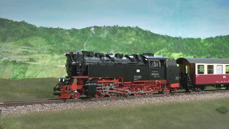 Harz-Dampfloks sind bei LGB schon lange im Sortiment. 