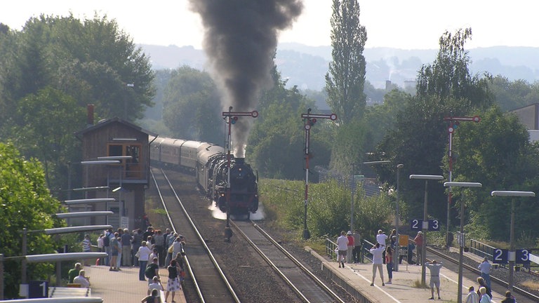 Impressionen der 15 Jahre Eisenbahn-Romantik-Sonderfahrt