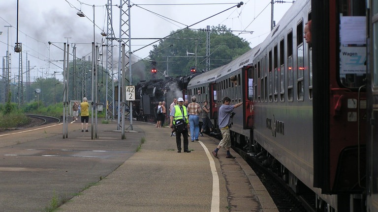 Impressionen der 15 Jahre Eisenbahn-Romantik-Sonderfahrt