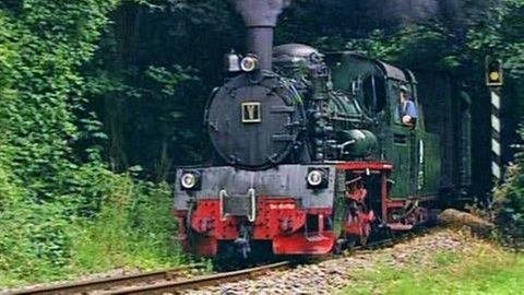 Wegen der vulkanischen Landschaft wird die Brohltalbahn auch Vulkanexpress genannt.