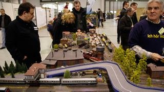 Gehörlosen-Modellbahn-Anlage